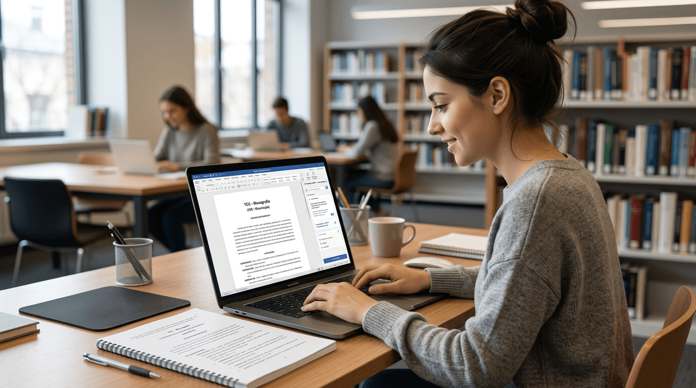 IA que formata texto em ABNT: Como a tecnologia salva seu TCC